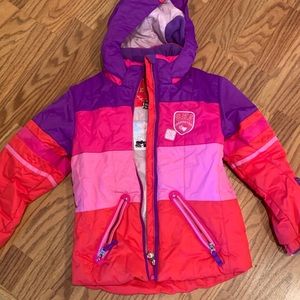 Girls obermeyer ski jacket